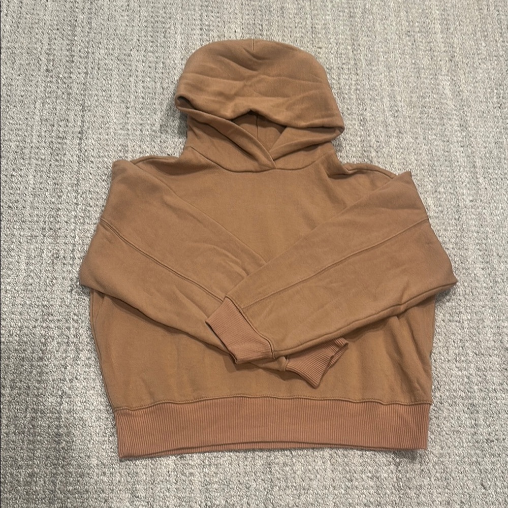 Women’s camel hoodie